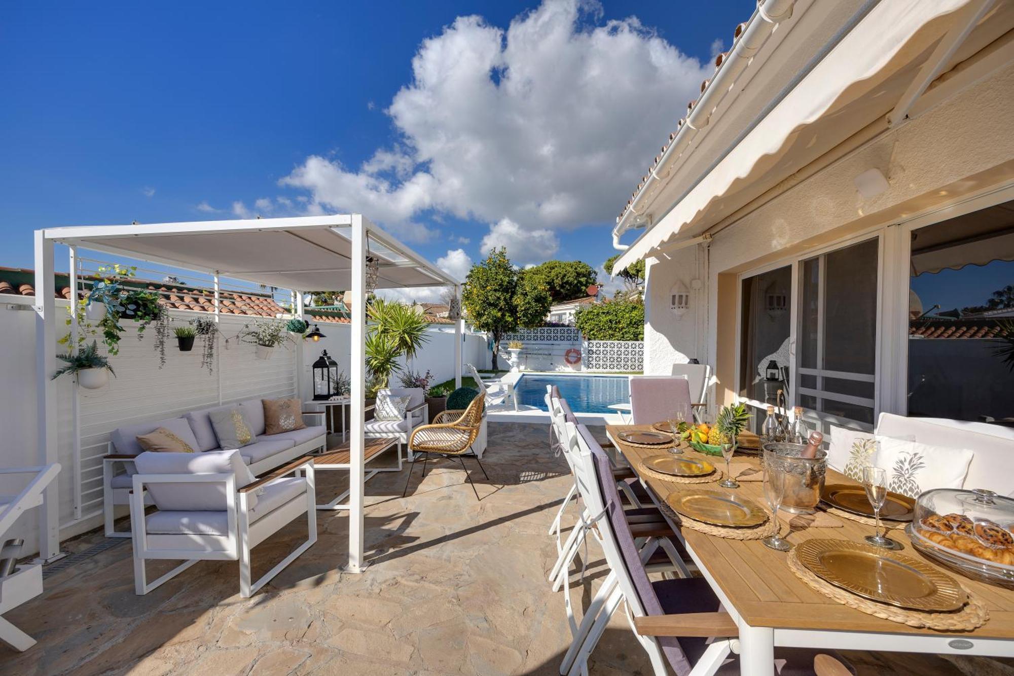 Villa Casacara Marbella Beachside Costabella -Spain Luaran gambar