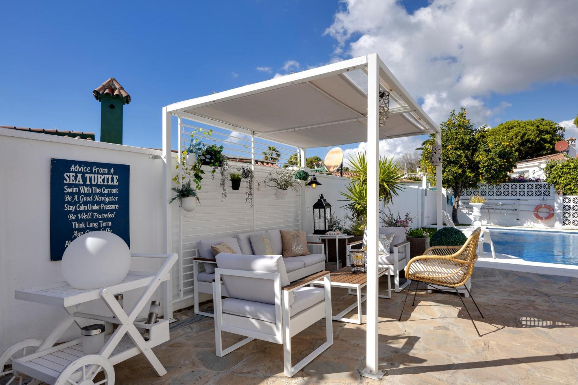 Villa Casacara Marbella Beachside Costabella -Spain Luaran gambar