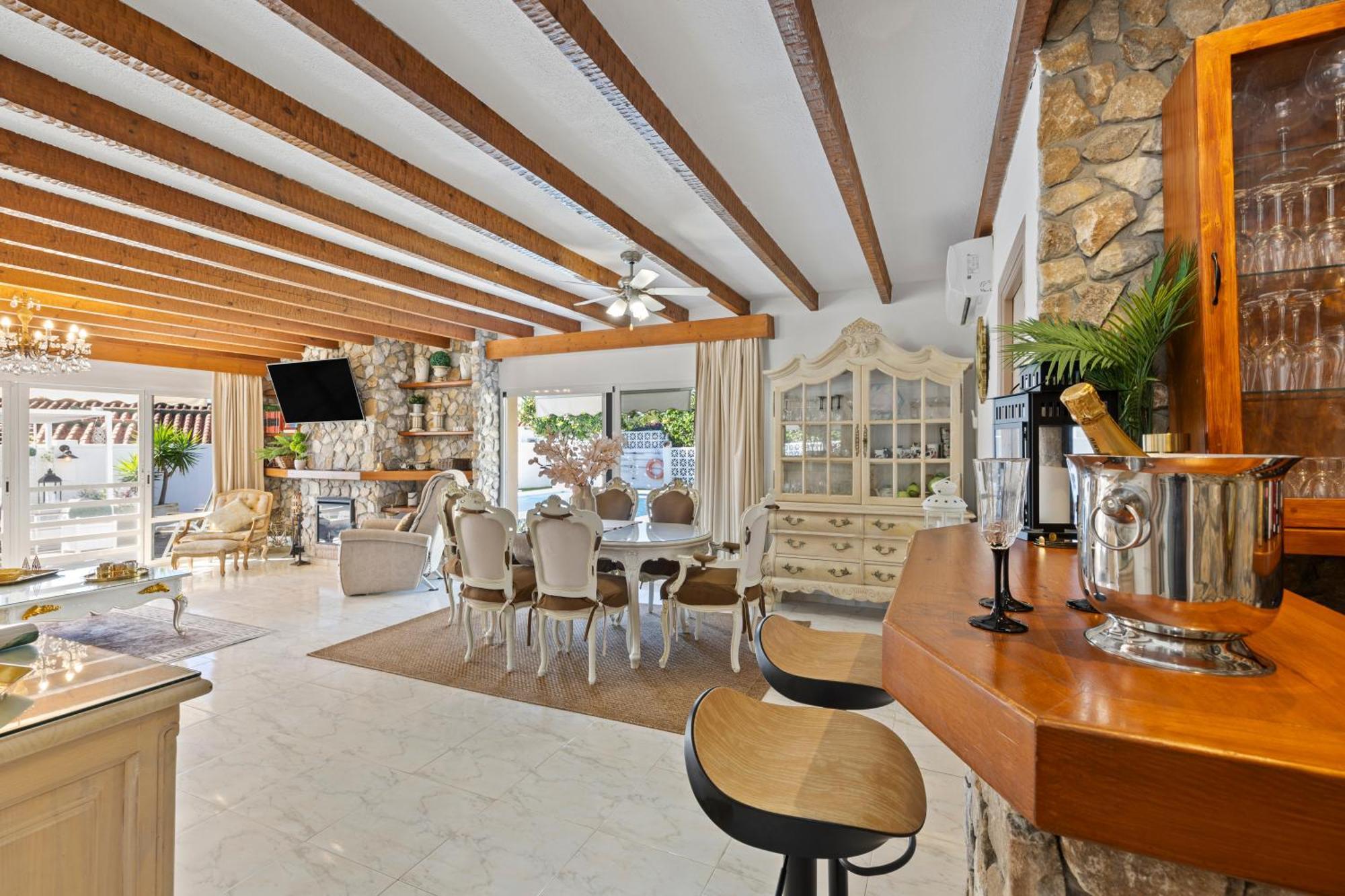 Villa Casacara Marbella Beachside Costabella -Spain Luaran gambar