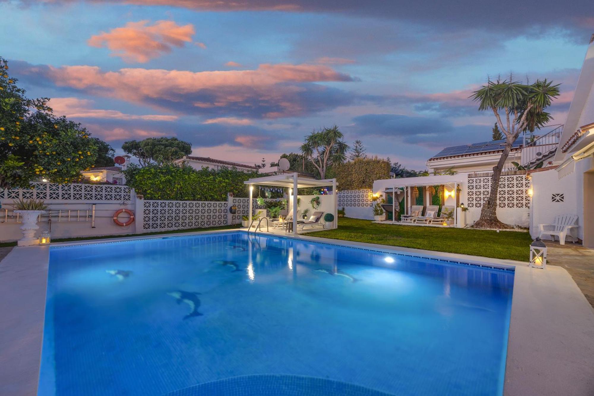 Villa Casacara Marbella Beachside Costabella -Spain Luaran gambar