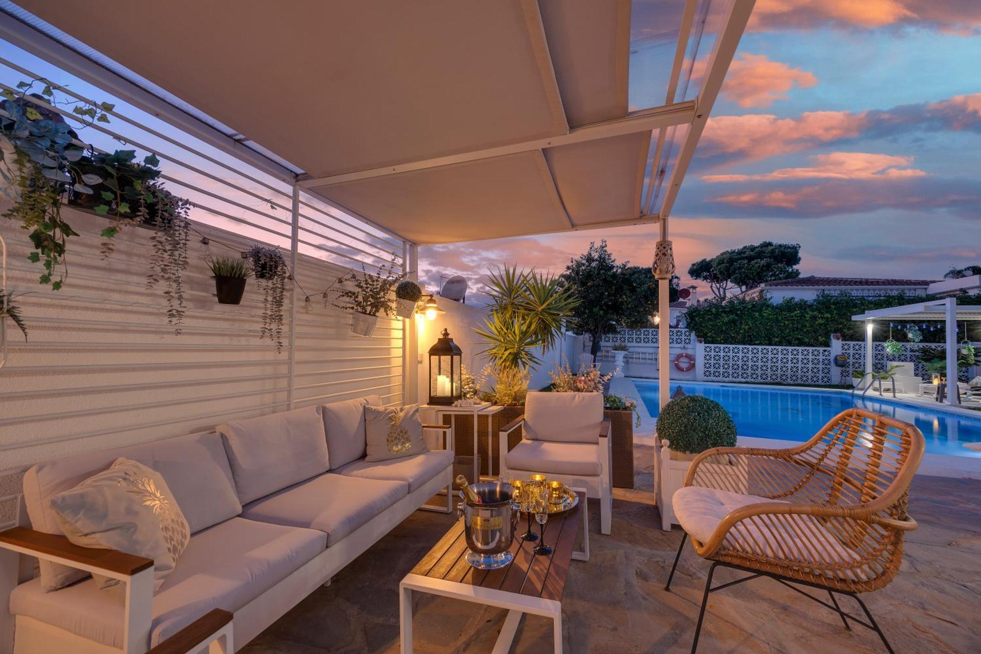 Villa Casacara Marbella Beachside Costabella -Spain Luaran gambar
