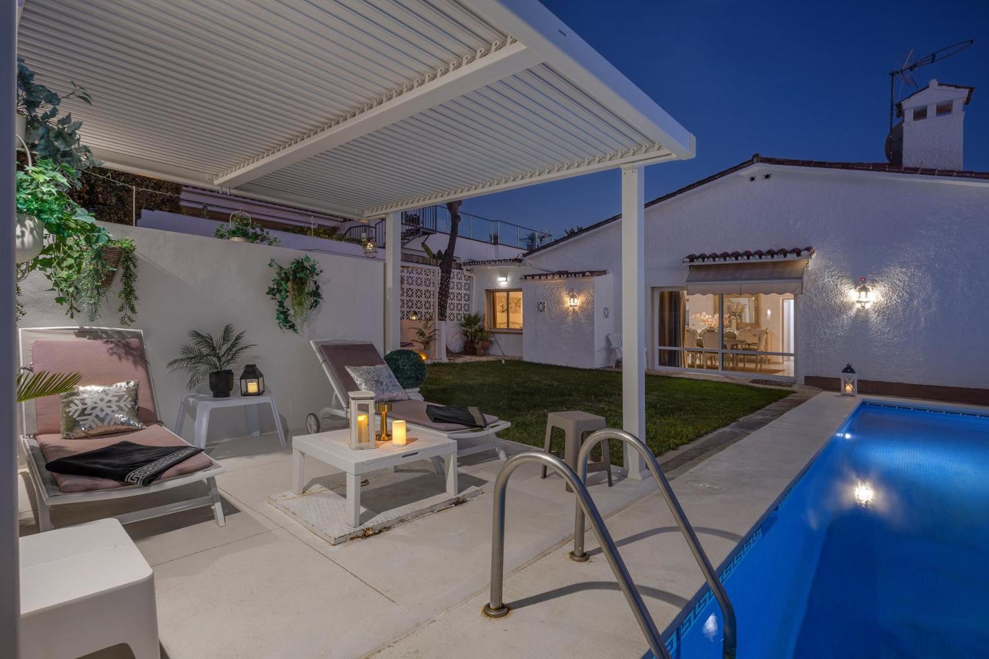 Villa Casacara Marbella Beachside Costabella -Spain Luaran gambar