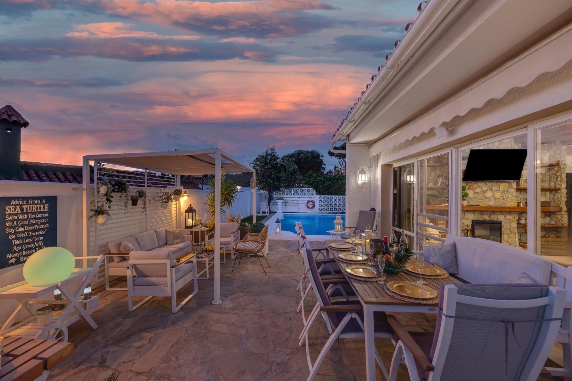Villa Casacara Marbella Beachside Costabella -Spain Luaran gambar